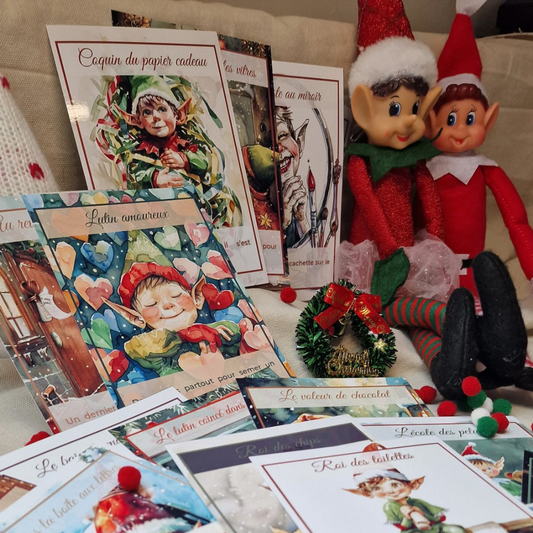 🎄 Entrez dans la magie des Lutins du Bois avec la Box du Lutin Farceur – Édition Noël 2025 ✨