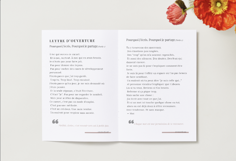I am the one who… – Embodied Writing Notebook (Pre-sale)