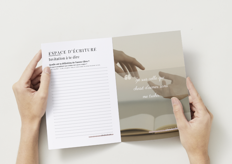 I am the one who… – Embodied Writing Notebook (Pre-sale)