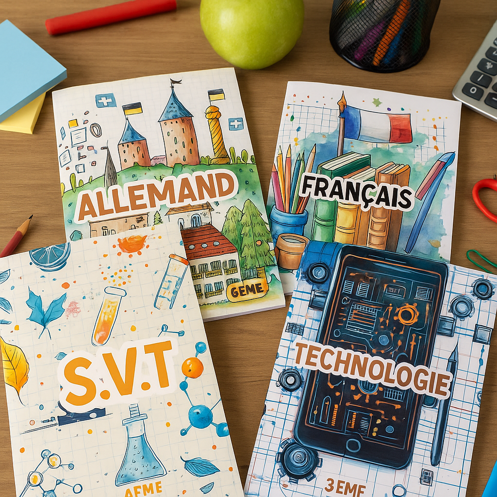 Pack Pages de Garde Collège