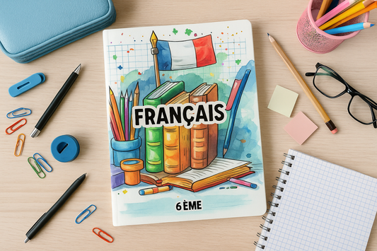 Pack Pages de garde scolaires – Collégien (PDF à imprimer ou imprimé & envoyé)