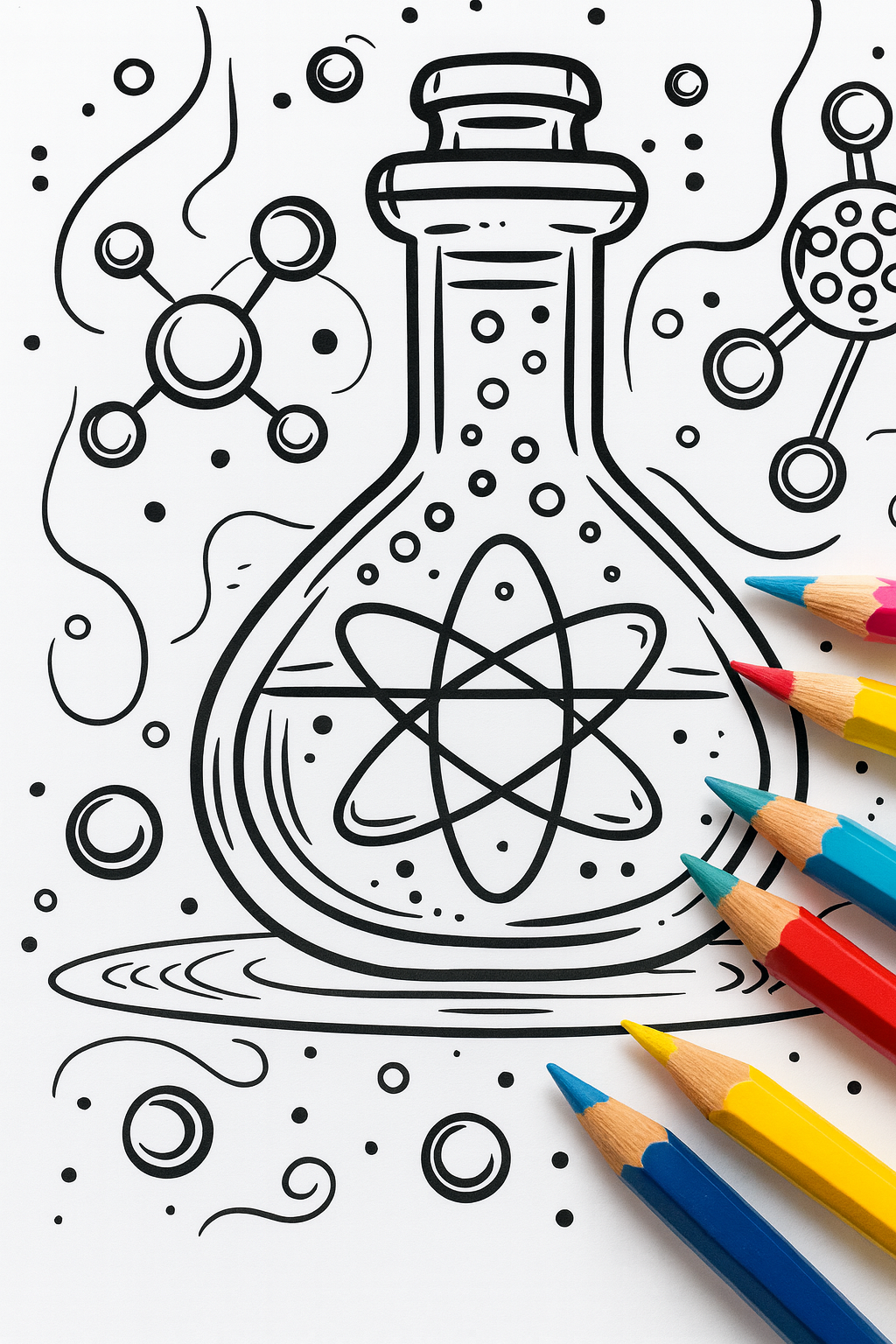 Pack Pages de Garde Collège – Version Noir & Blanc à colorier (PDF à imprimer)