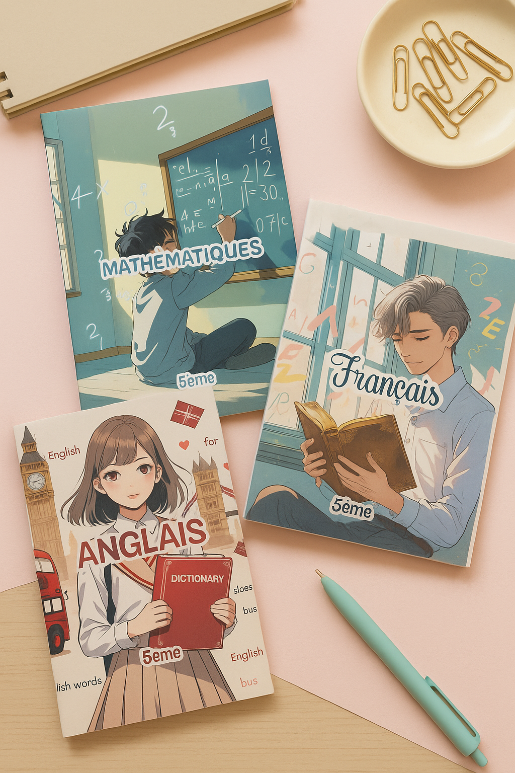 Pack UNIVERS MANGA Pastel