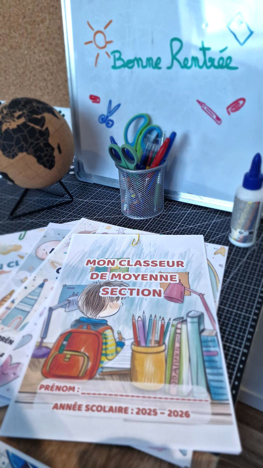 Pack Moyenne Section Maternelle – PDF à imprimer, version imprimée & personnalisée
