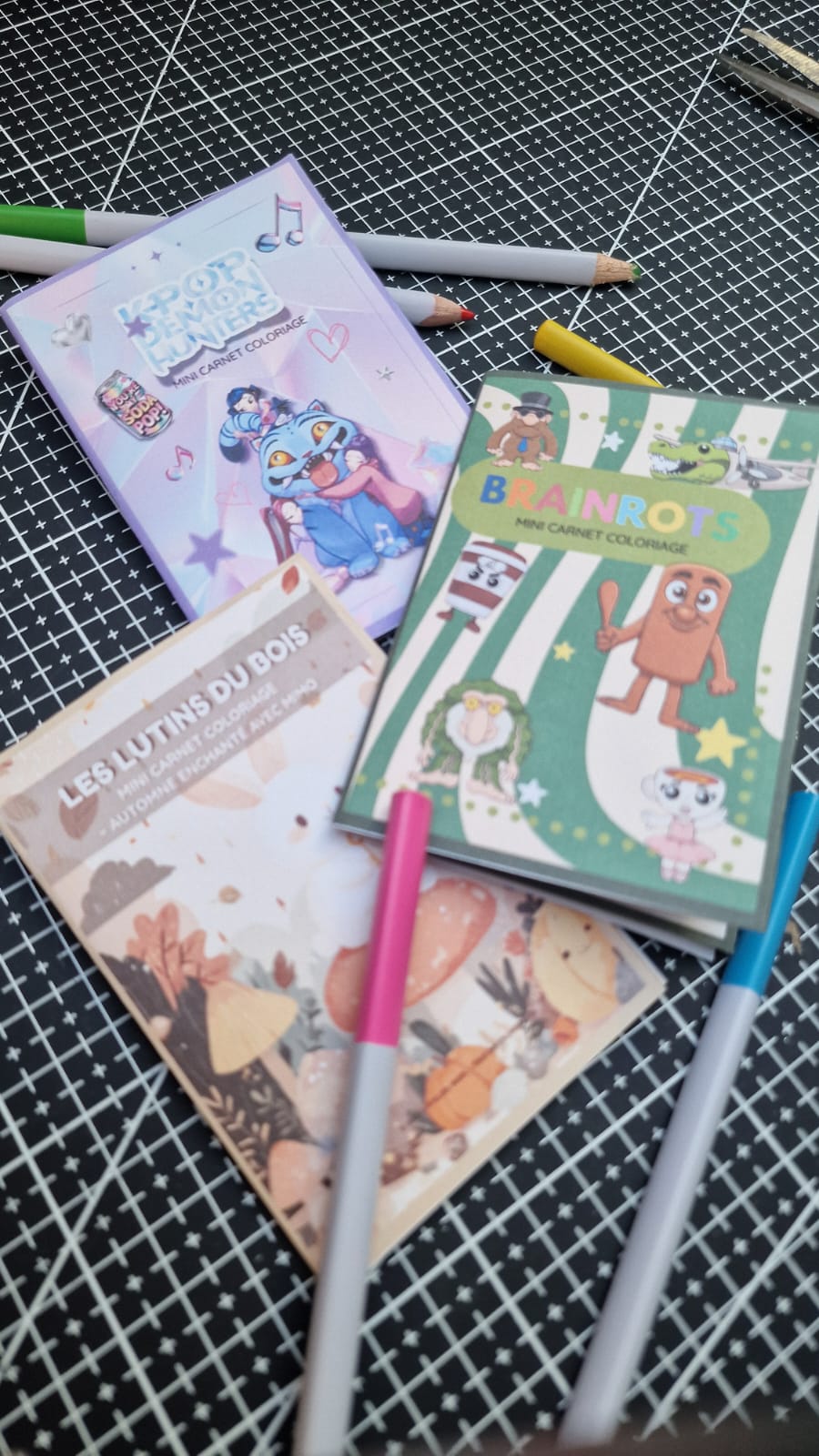 Pack 3 mini livrets de coloriage Atelier MARS 🎨 | Téléchargement PDF