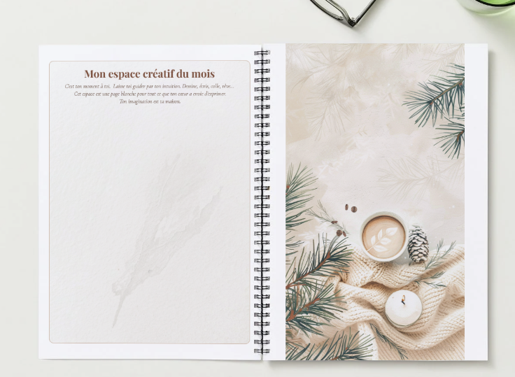 Kit digital complet à télécharger – 12 pages de papeterie créative + fonds d’écran, stickers et activités.