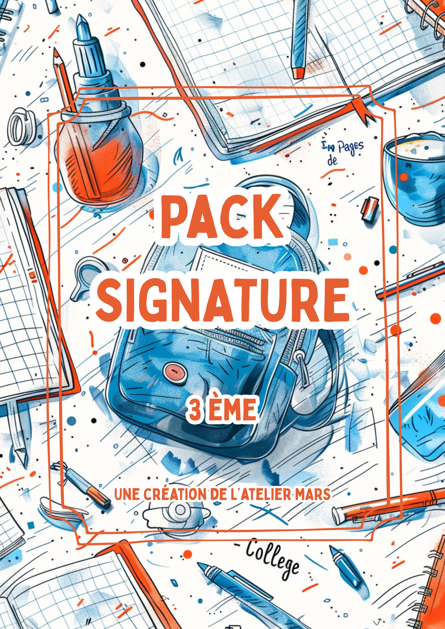 Pack Pages de Garde Collège