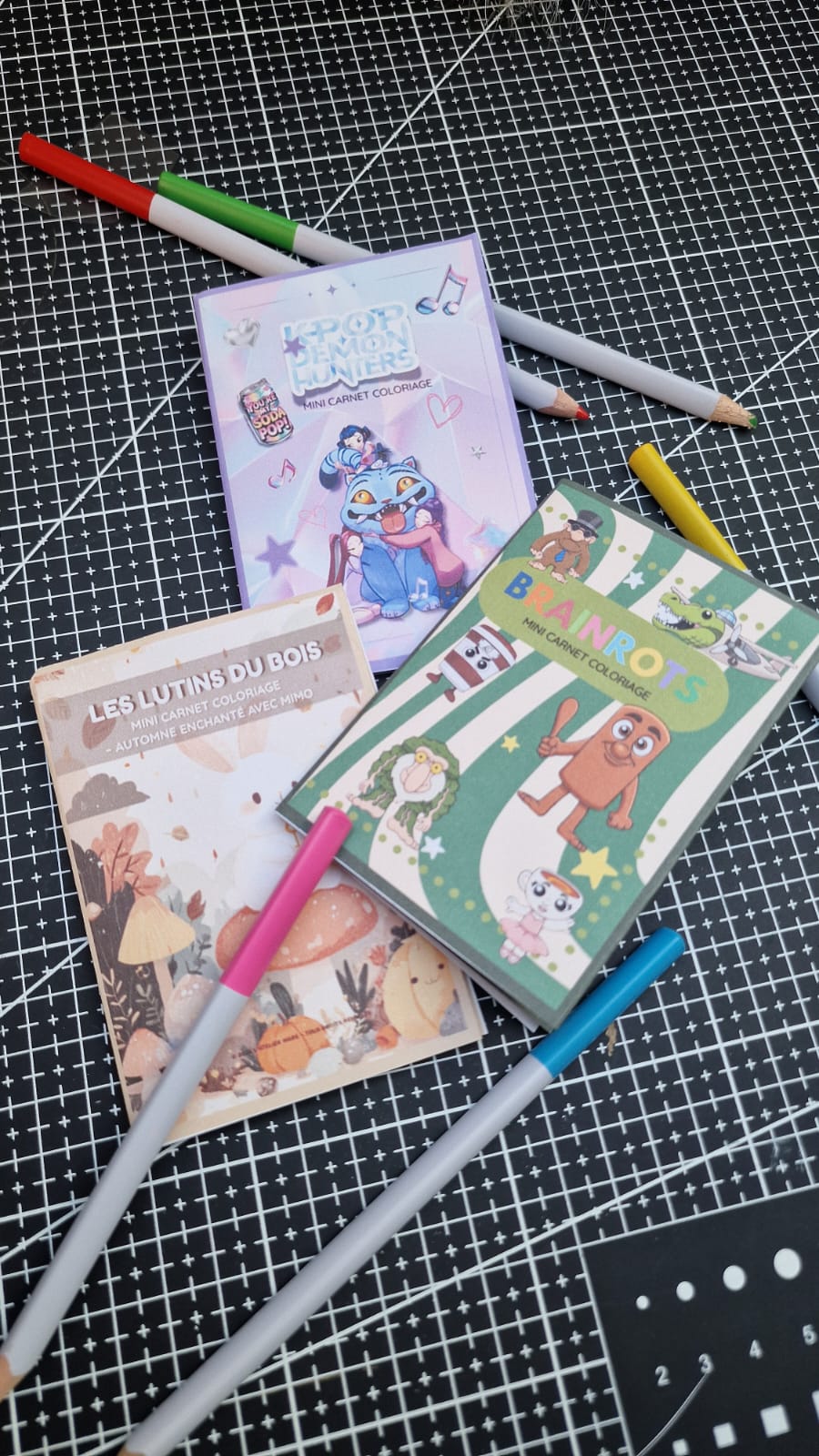 Pack 3 mini livrets de coloriage Atelier MARS 🎨 | Téléchargement PDF