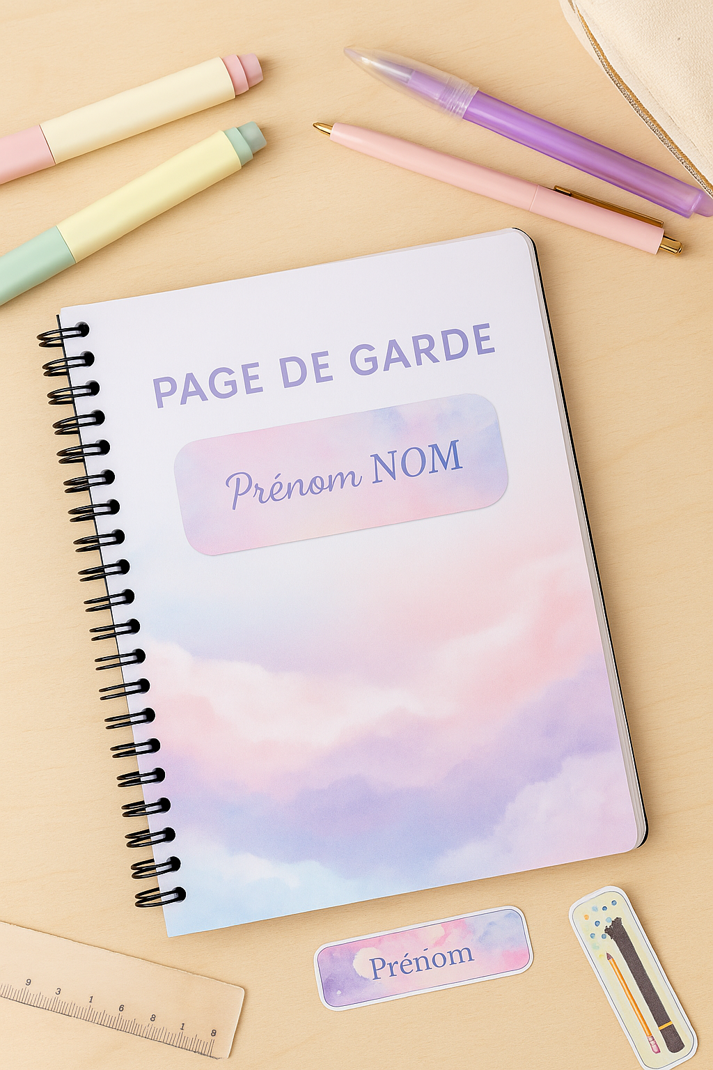 Pages de Garde Collège – 6e à 3e