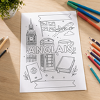 Pack Pages de Garde Collège CRÉATIF – 19 matières à personnaliser (PDF)
