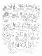 Pack Pages de Garde Collège CRÉATIF – 19 matières à personnaliser (PDF)