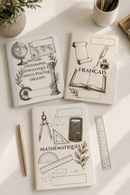 Pack Pages de Garde Lycée Premium – 31 Matières à Imprimer (PDF)