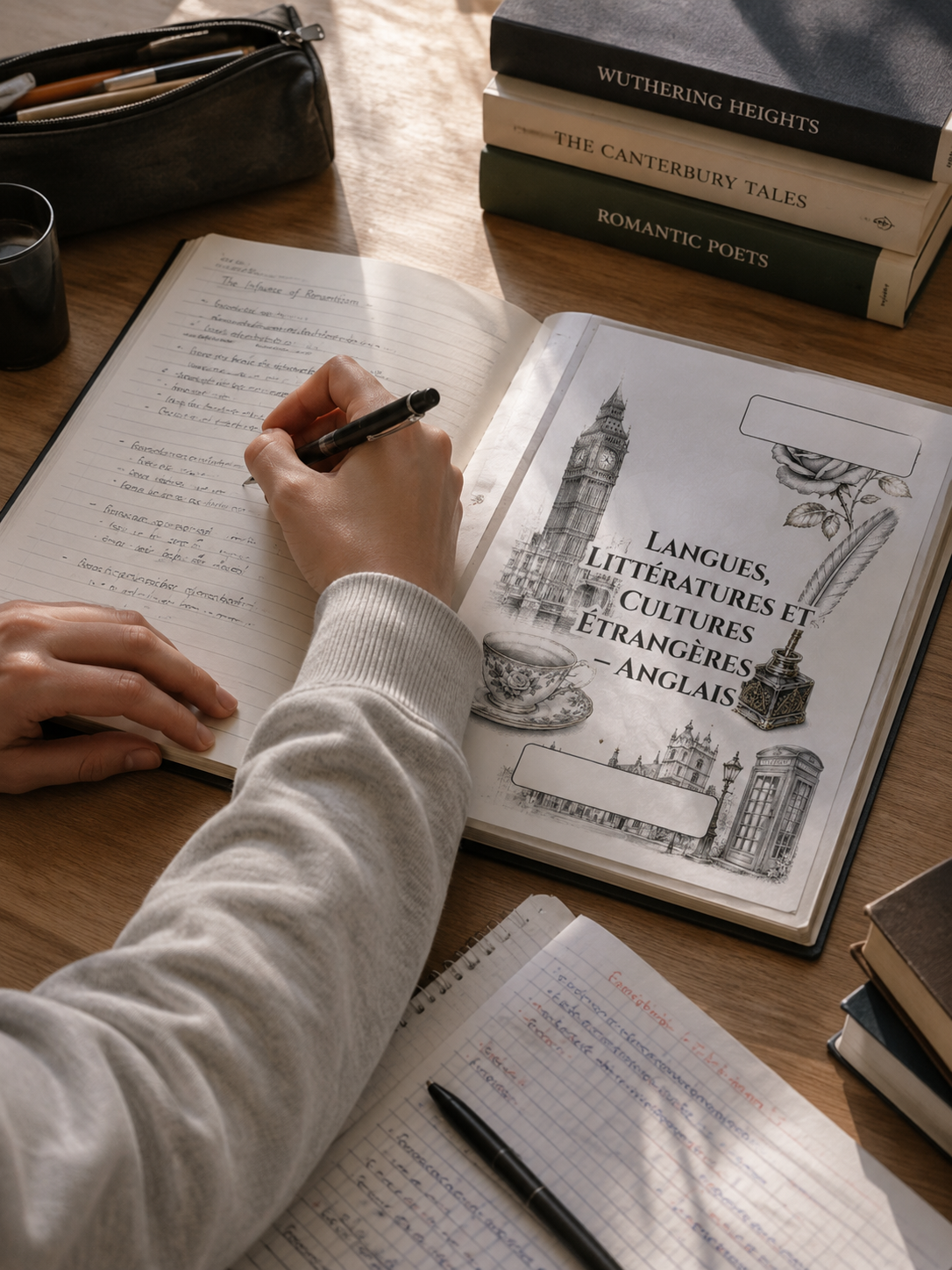 Pack Pages de Garde Lycée Premium – 31 Matières à Imprimer (PDF)