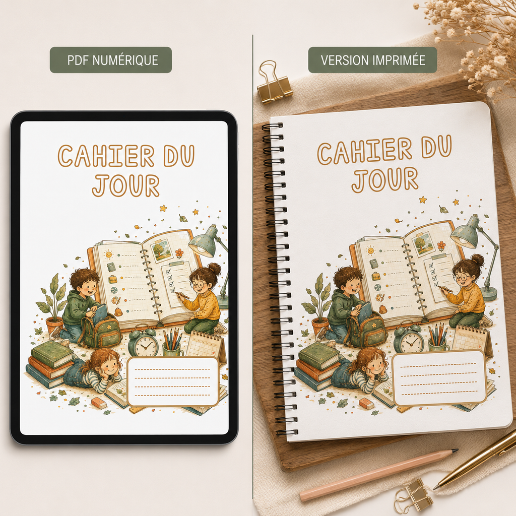 Pack Primaire Cycles 2 & 3 – 22 Pages de Garde à Imprimer