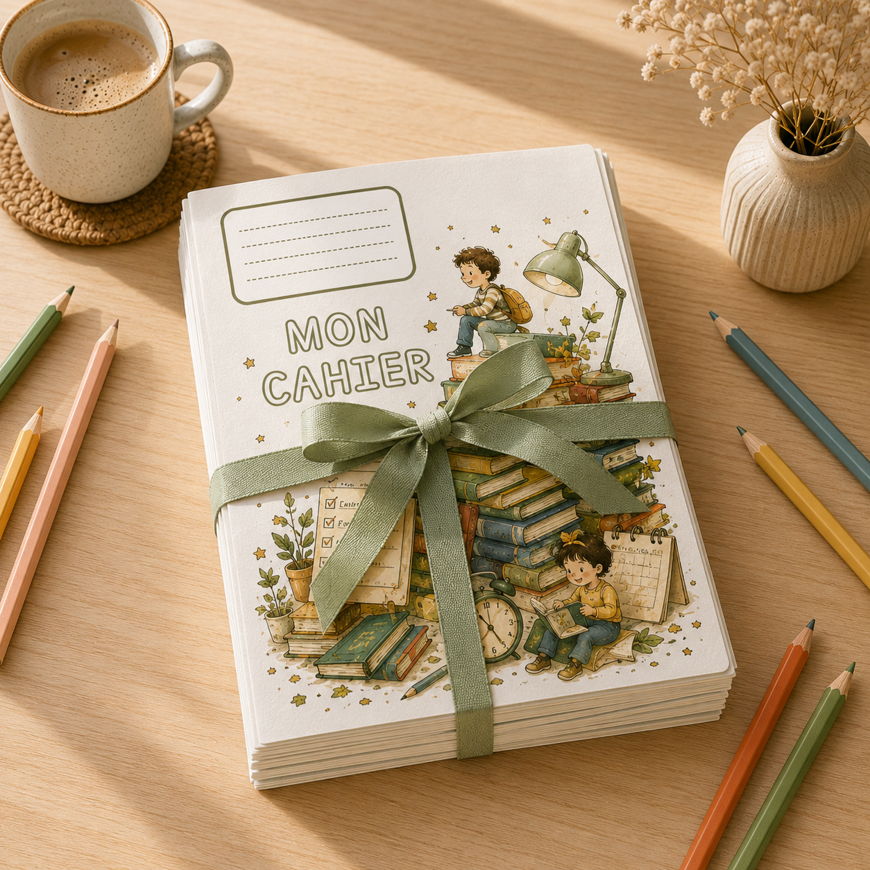 Pack Primaire Cycles 2 & 3 – 22 Pages de Garde à Imprimer