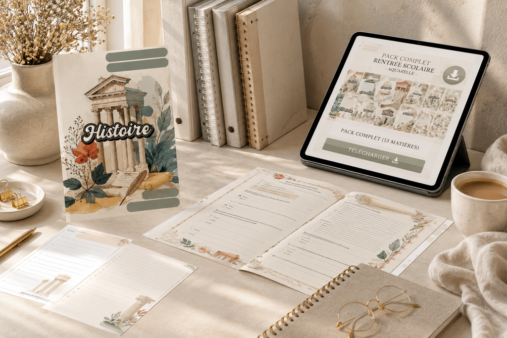 Pages de garde à imprimer | Pack Essentiel PDF