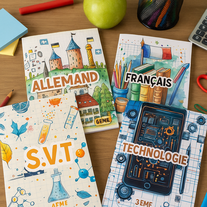 Pack Pages de Garde Collège