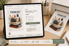 Pack Pages de Garde Collège ÉLITE – 19 matières à imprimer (PDF)