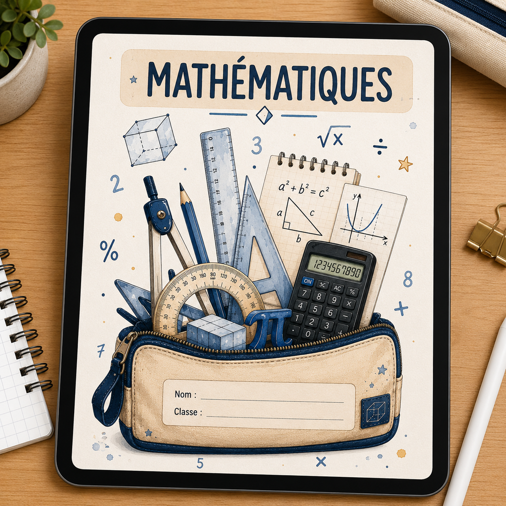 Pack Pages de Garde Collège ÉLITE – 19 matières à imprimer (PDF)