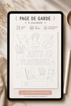 Pack Pages de Garde Collège CRÉATIF – 19 matières à personnaliser (PDF)