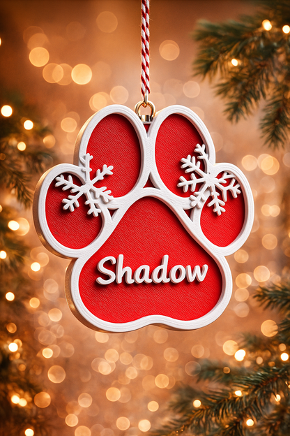 Boules de Noël personnalisées – Prénom en relief (Fabrication 48h)