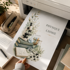 Pages de Garde Lycée à Imprimer | Pack Élite Premium – 31 PDF