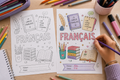 Pack Pages de Garde Collège CRÉATIF – 19 matières à personnaliser (PDF)