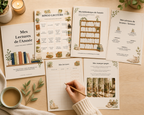Carnet Lecture Enfant à Imprimer – Mes Lectures de l'Année | PDF 21 Pages
