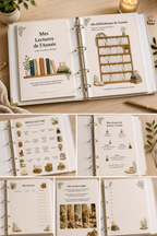 Carnet Lecture Enfant à Imprimer – Mes Lectures de l'Année | PDF 21 Pages