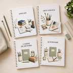 Pack Enseignant Primaire – 51 Pages de Garde Élégantes à Imprimer | Cycles 2 & 3