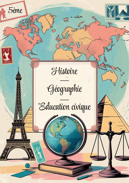 Pack Pages de garde scolaires – Signature Collège (PDF à imprimer ou imprimé & envoyé)