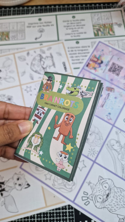 Pack 3 mini livrets de coloriage Atelier MARS 🎨 | Téléchargement PDF