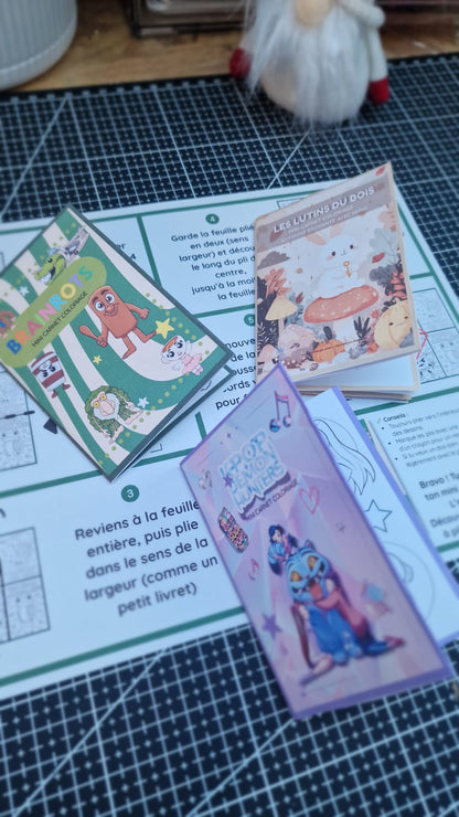 Pack 3 mini livrets de coloriage Atelier MARS 🎨 | Téléchargement PDF