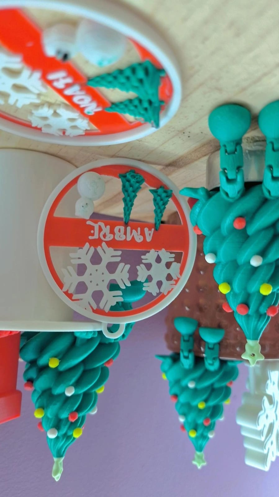 Boules de Noël personnalisées – Édition 2025 | L'atelier MARS (Bretagne)