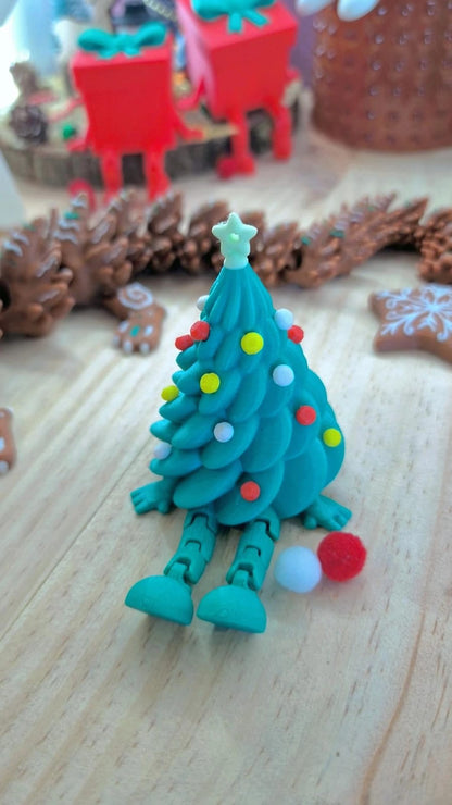 Sapin articulé décoré 3D