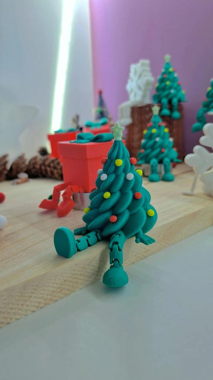 Sapin articulé décoré 3D