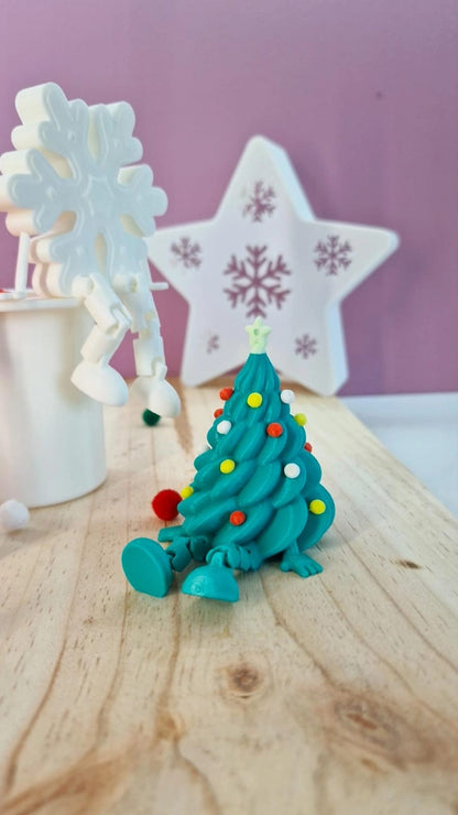 Sapin articulé décoré 3D