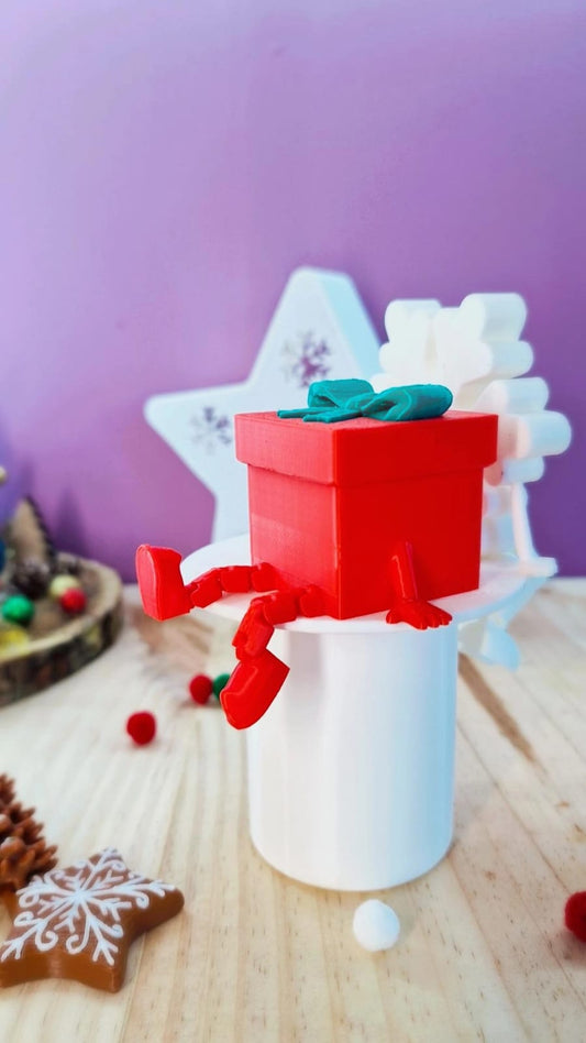 Mini cadeau articulé 3D