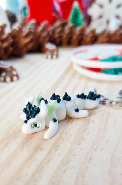 Mini Dragon Articulé 3D – Porte-Clé – Création Atelier MARS