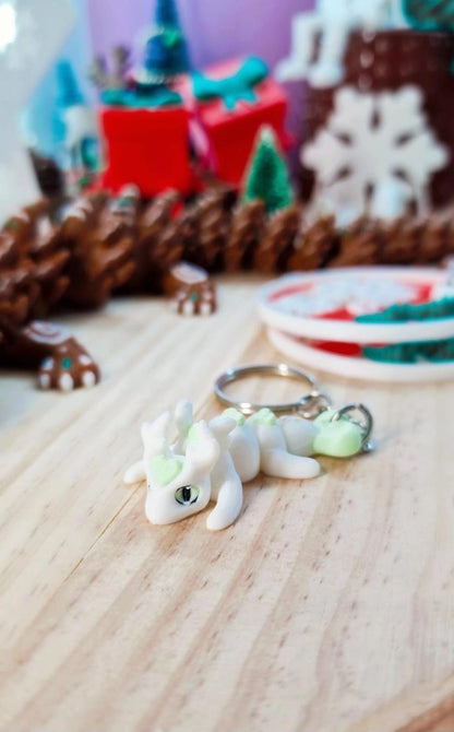 Mini Dragon Articulé 3D – Porte-Clé – Création Atelier MARS