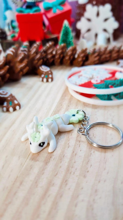 Mini Dragon Articulé 3D – Porte-Clé – Création Atelier MARS