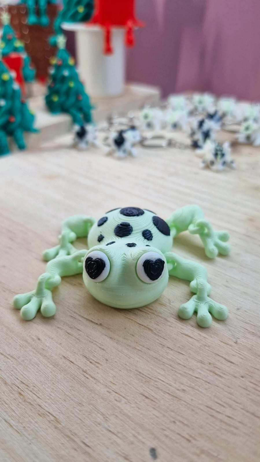 Grenouille articulée 3D