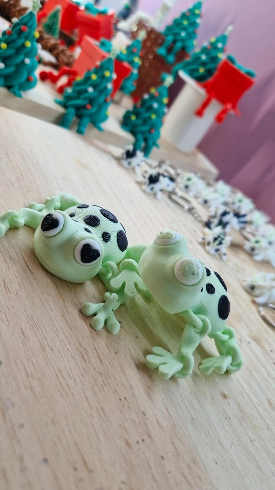 Grenouille articulée 3D