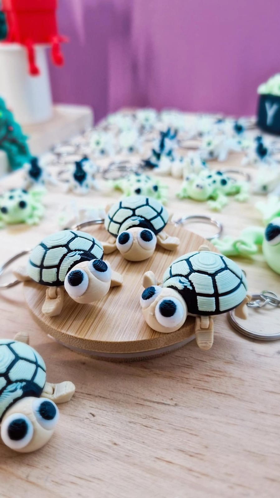 Mini Dragon Articulé 3D – Porte-Clé – Création Atelier MARS