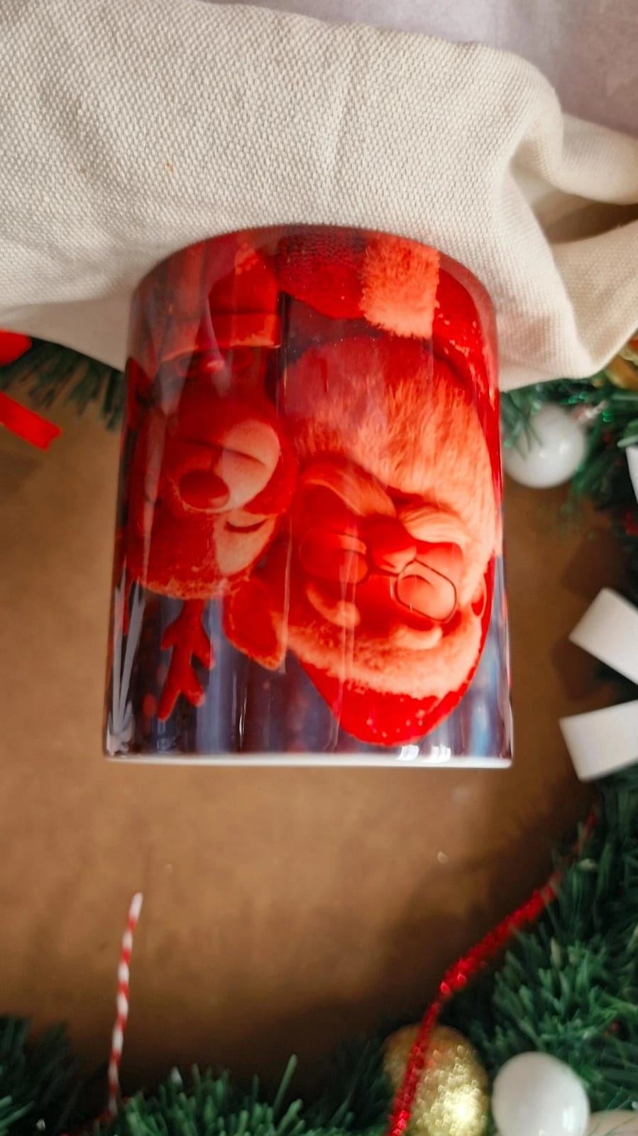 Mug de Noël – Plusieurs Modèles (Renne, Père Noël, Pain d’Épice, Bonhomme de Neige…) – Atelier MARS