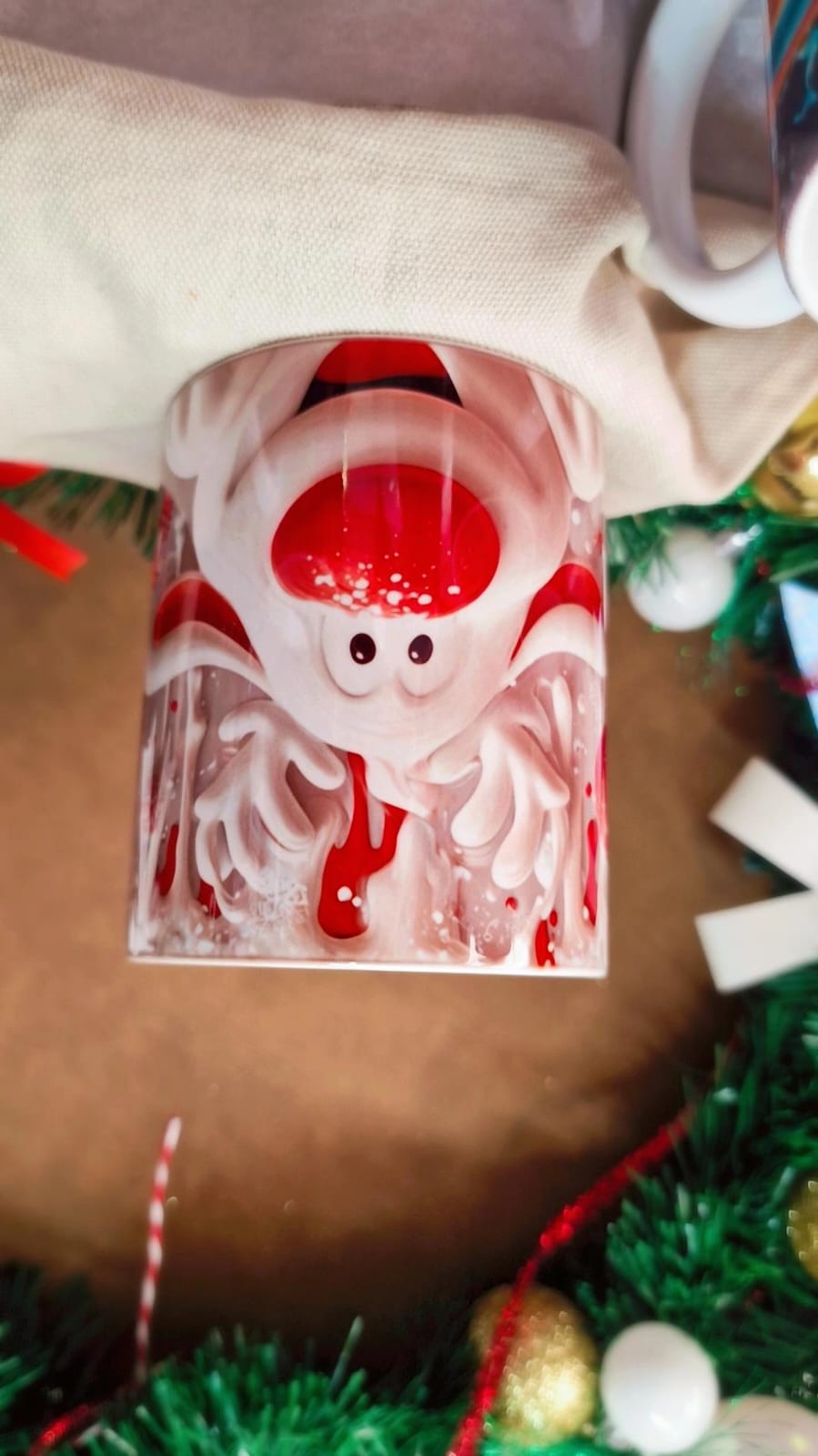 Mug de Noël – Plusieurs Modèles (Renne, Père Noël, Pain d’Épice, Bonhomme de Neige…) – Atelier MARS