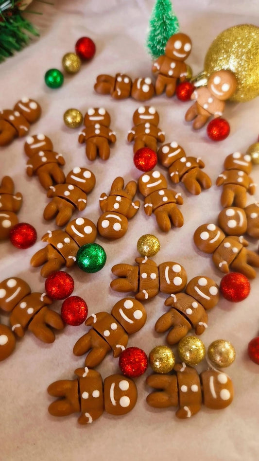 Mini Figurines Articulées 3D – Dragons, Axolotl, Loutre, Hippopotame, Pain d’Épice – Miniatures ~3 cm – Atelier MARS