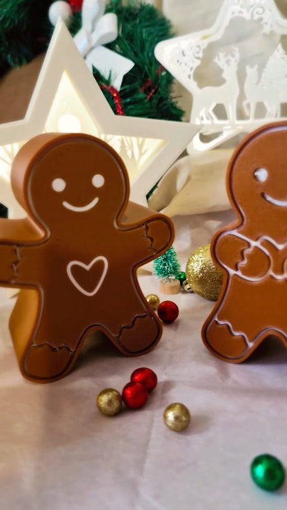 Photophore Pain d’Épice 3D – Avec Bougie LED – Décoration de Noël – Atelier MARS