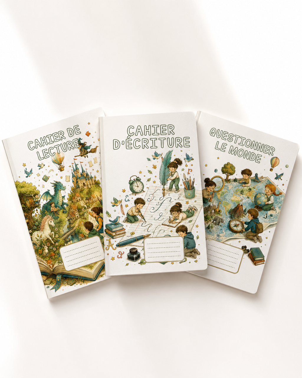 Pack Primaire Cycles 2 & 3 – 22 Pages de Garde à Imprimer