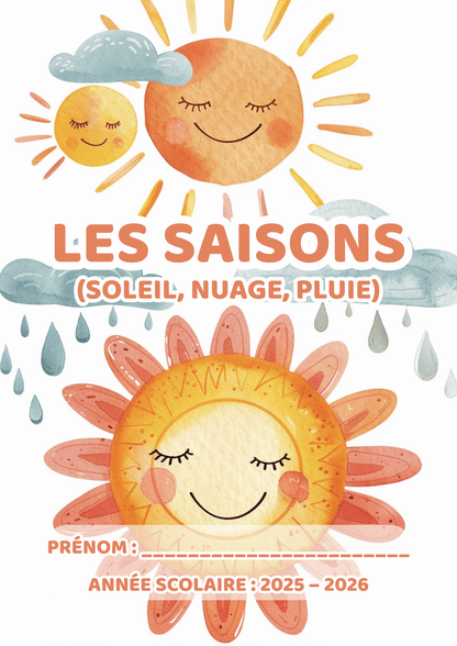 Pack Petite Section Maternelle – PDF à imprimer, version imprimée & personnalisée